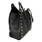 Michael Kors Newbury Black Leather Studded Shoulder Tote Bag