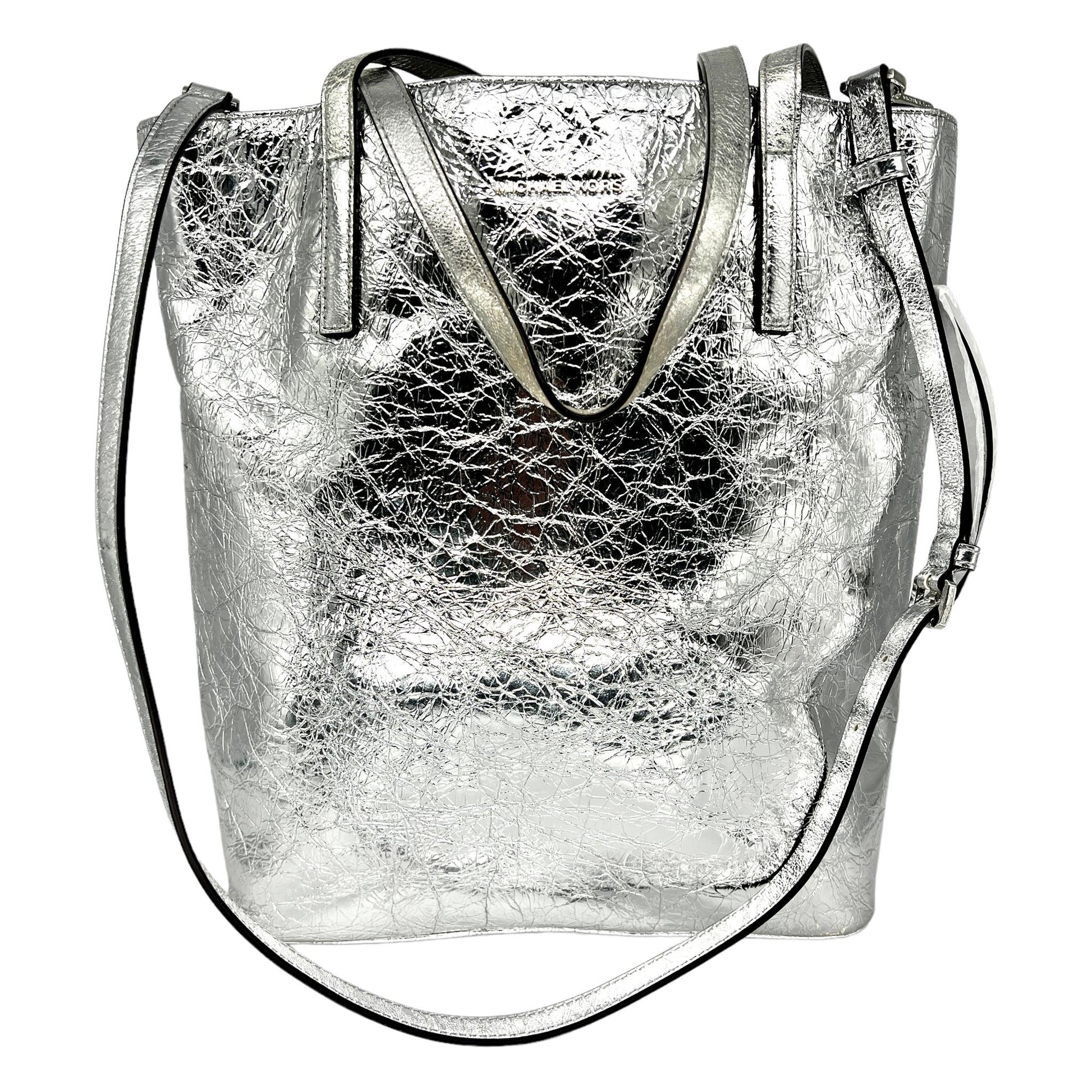 Michael Kors Silver Tote Bags