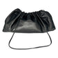 Studio Amelia Nappa Leather Maxi Drawstring Bag in Black