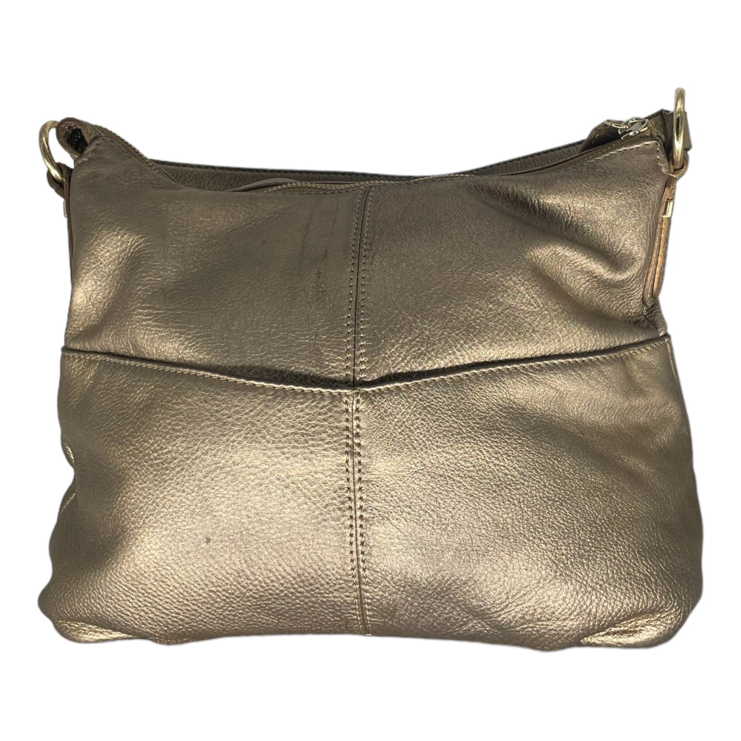 Michael Kors Metallic Bronze Layton Shoulder Bag