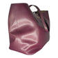 Michael Kors Emry Large Plum Purple Leather Tote Bag
