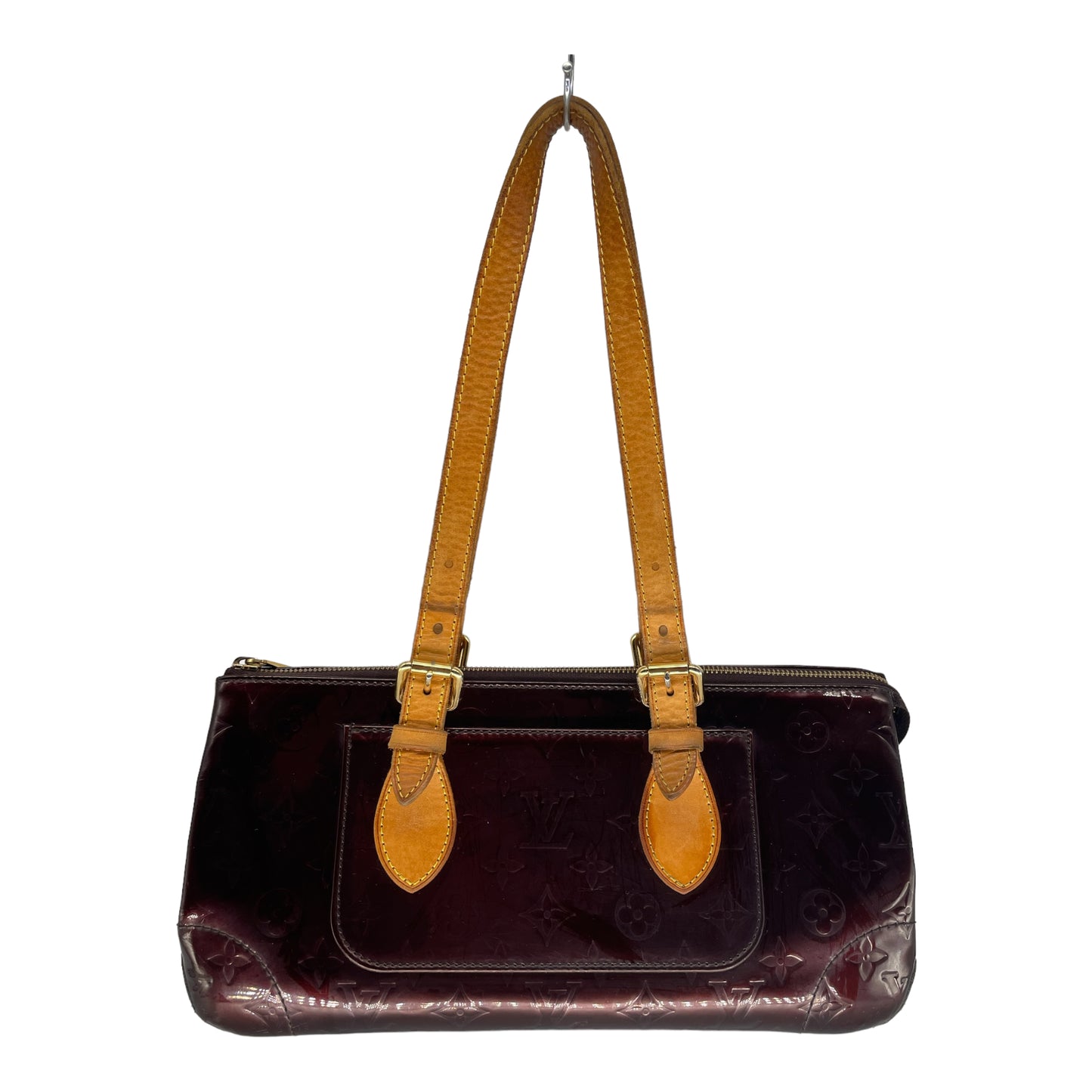 Louis Vuitton Rosewood Avenue Handbag Monogram Vernis Leather