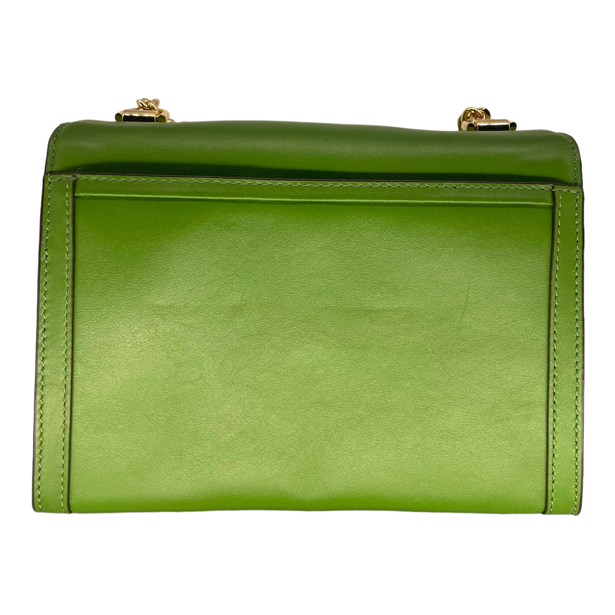 Michael Kors Green Leather Satchel Handbag Crossbody Bag + Card Holder  Wallet MK LIGHT SAGE - Michael Kors bag - | Fash Brands
