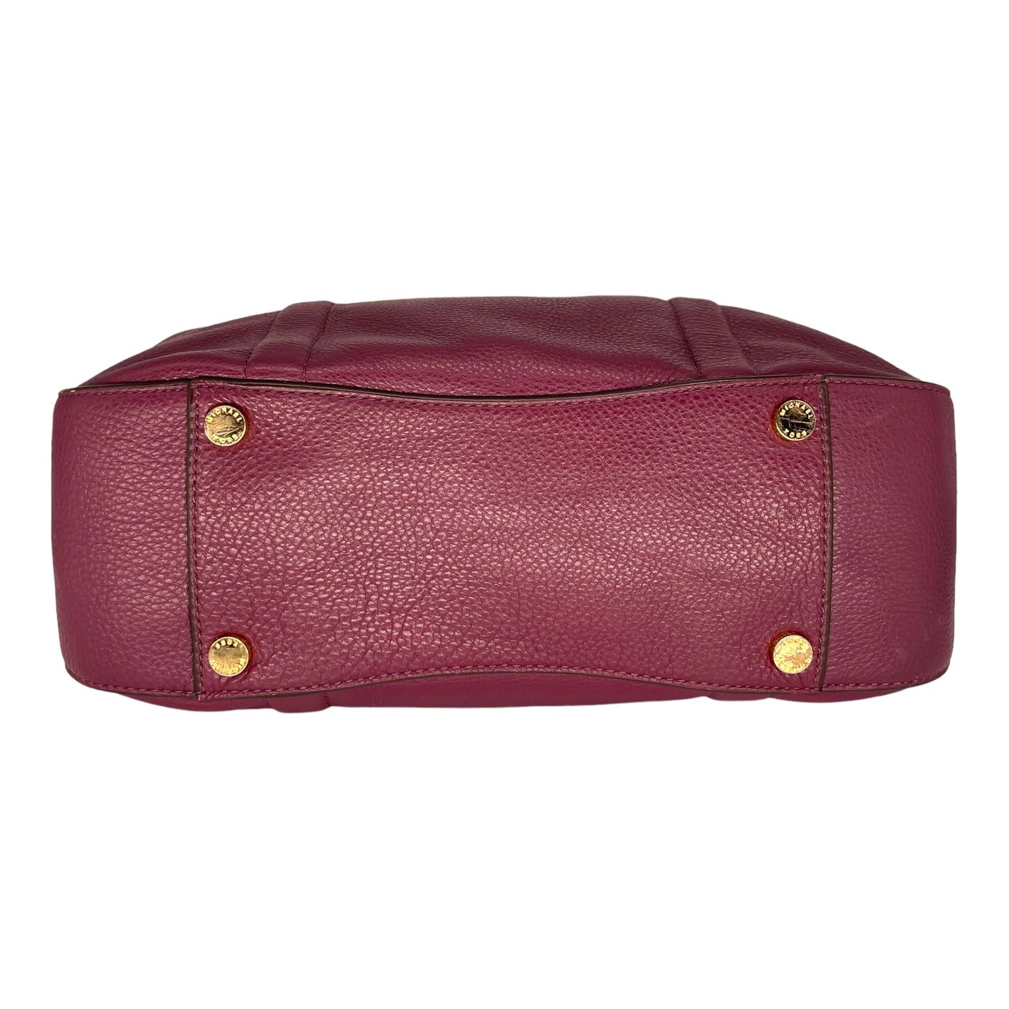 Michael Kors Raven Brick Large Leather Satchel Handbag