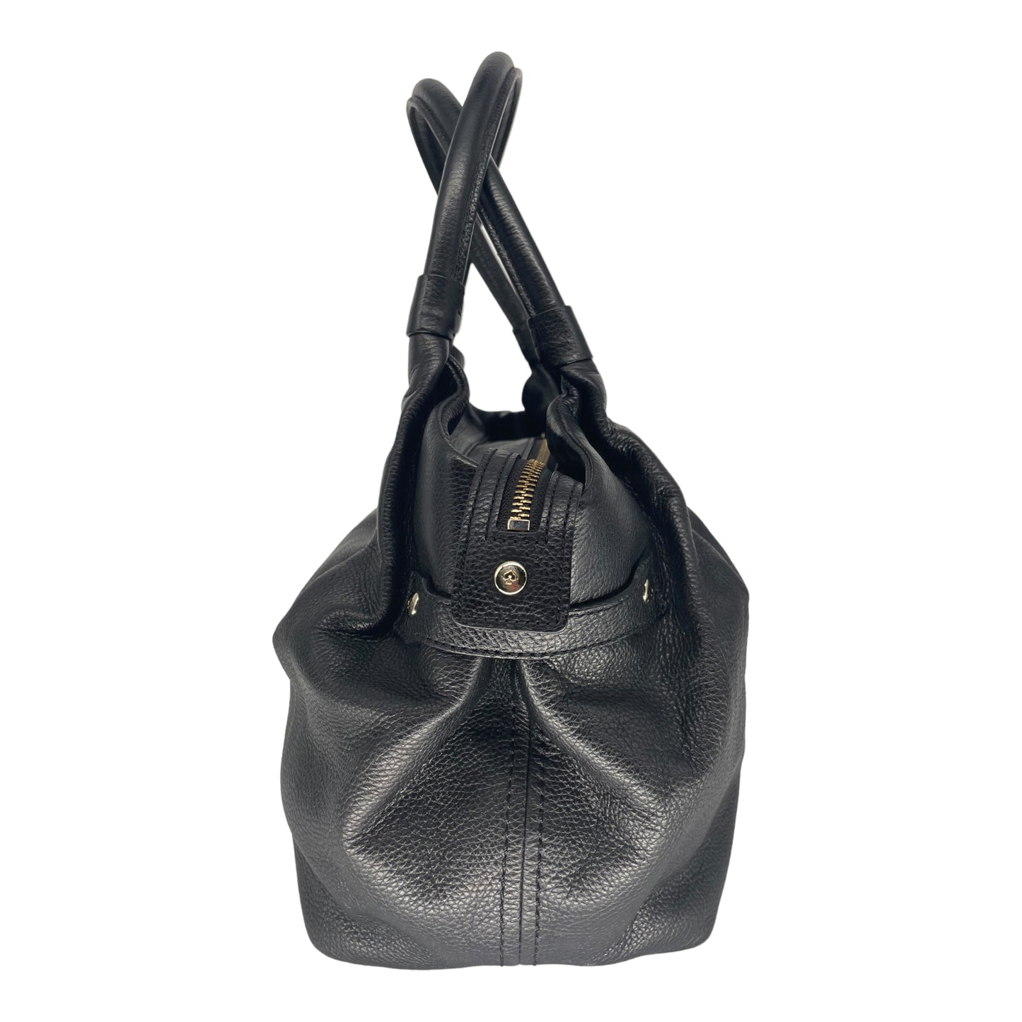 Kate Spade Grained Leather Black Shoulder Bag