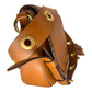 Michael Kors Brooklyn Medium Leather Grommet Saddle Bag
