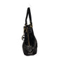 Michael Kors Moxley Black Embossed Python Leather Purse