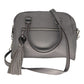 Michael Kors Knox Tassel Large Satchel Leather Handbag