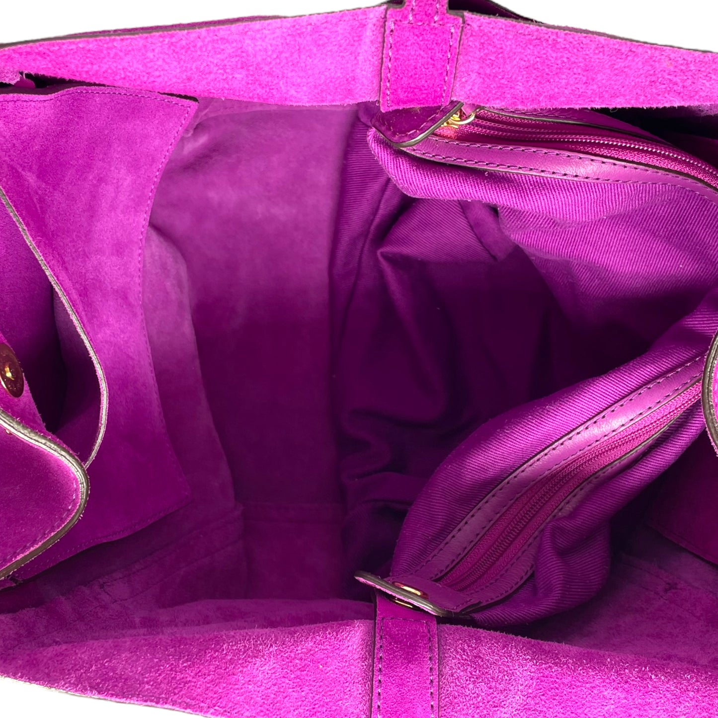 Michael Kors Ashbury Large Suede Shoulder Bag