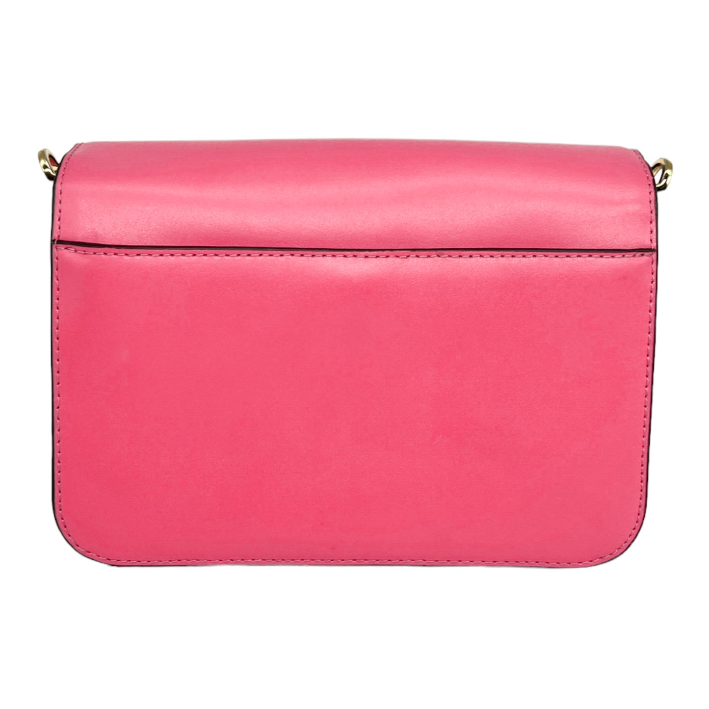 Michael Kors Sloan Rose Pink Editor Leather Shoulder Bag