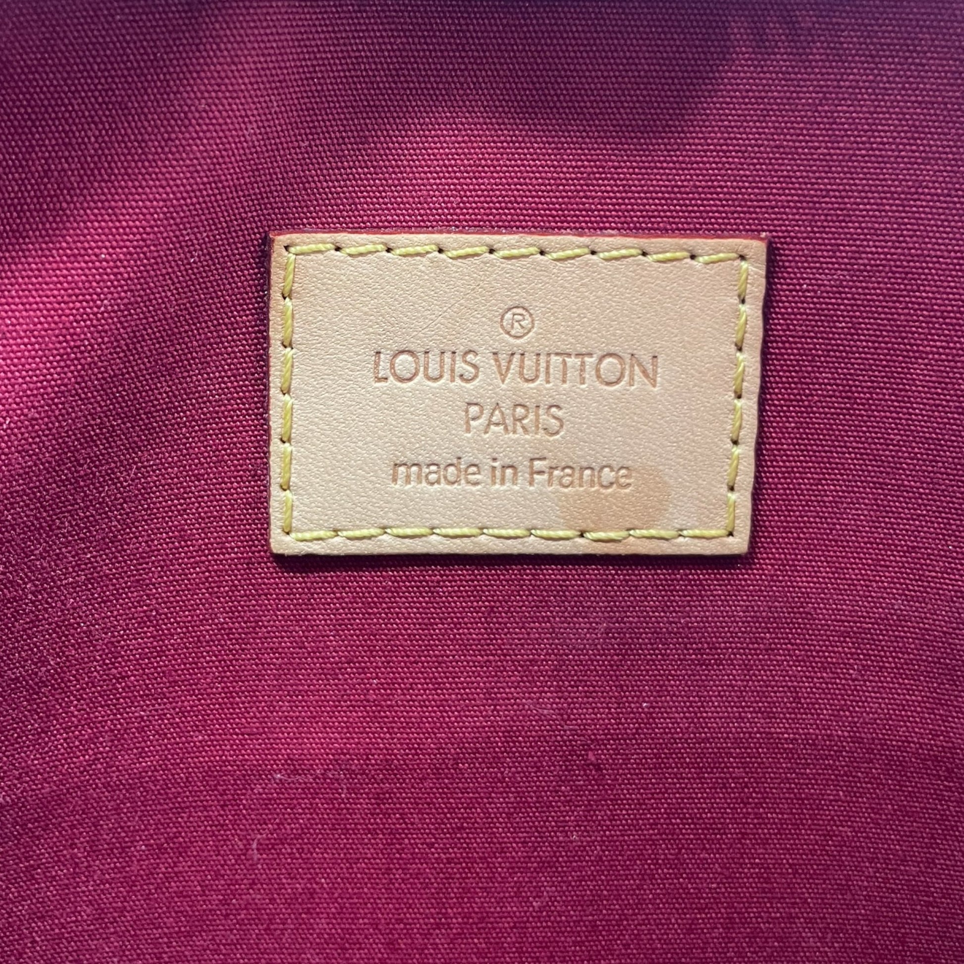 Louis Vuitton Purple Monogram Vernis Houston Bag
